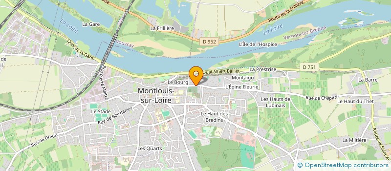 localisation de l'entreprise ARSENEDOUARD  MONTLOUIS-SUR-LOIRE