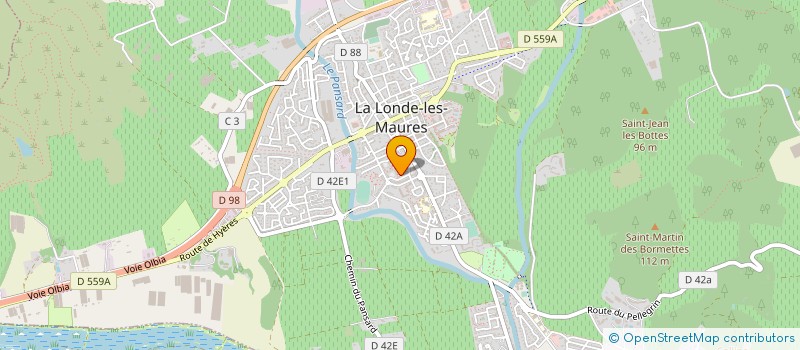 localisation de l'entreprise ARSENIC ET CHAMPAGNE à LA LONDE-LES-MAURES