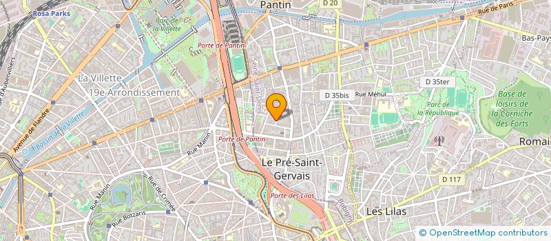 localisation de l'entreprise ARSENIO à LE PRE-SAINT-GERVAIS