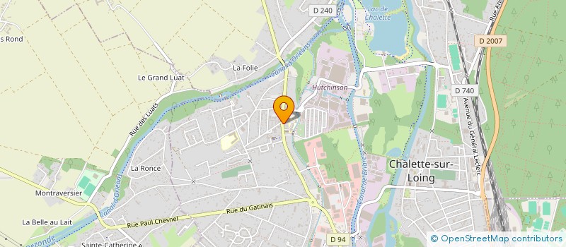 localisation de l'entreprise ARSETA à CHALETTE-SUR-LOING