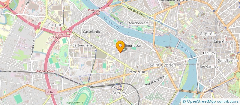 localisation de l'entreprise ARSETILO à TOULOUSE