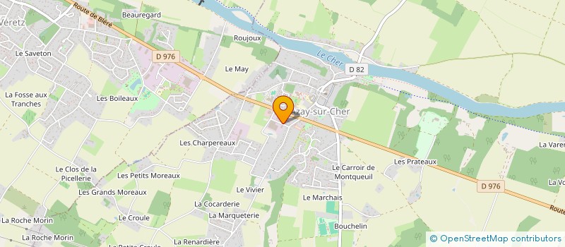 localisation de l'entreprise ARSHAK AUTO  AZAY-SUR-CHER