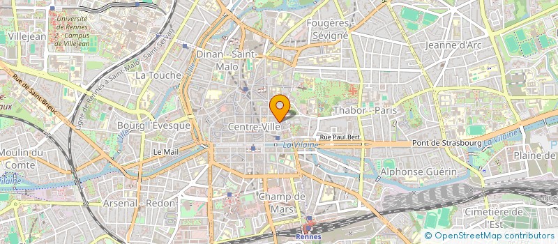 localisation de l'entreprise ARSHE à RENNES