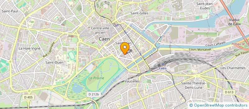 localisation de l'entreprise ARSI à CAEN