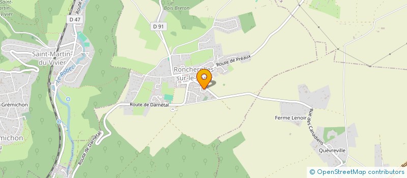 localisation de l'entreprise ARSI à RONCHEROLLES-SUR-LE-VIVIER