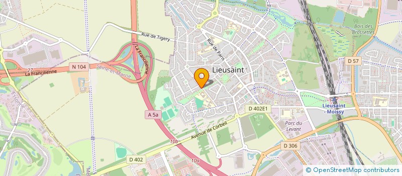 localisation de l'entreprise ARSI BARDAGE à CLICHY