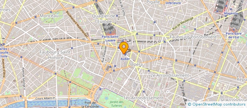 localisation de l'entreprise ARSIA MONS CONSEIL  PARIS