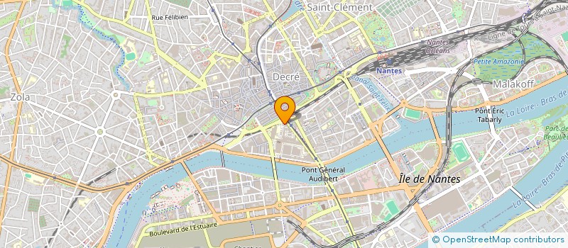 localisation de l'entreprise ARSIID ASSOC RECHER SIDA ET INFECT IMMUNODEPRESSION à NANTES