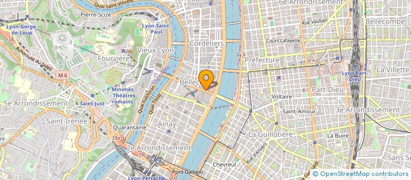 localisation de l'entreprise ARSILVER à LYON