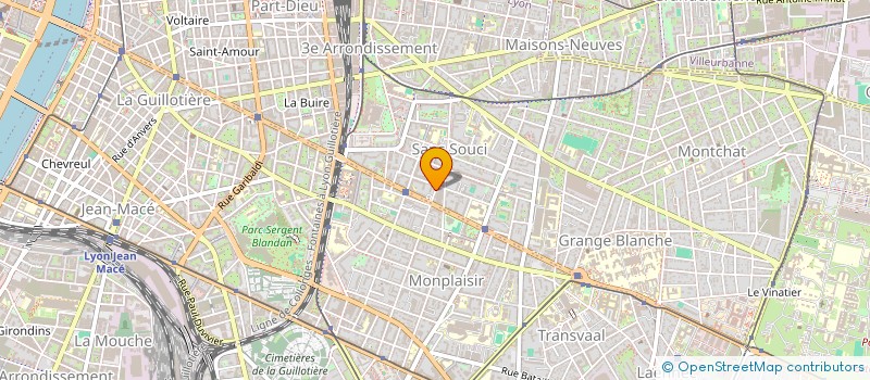 localisation de l'entreprise ARSIM  LYON