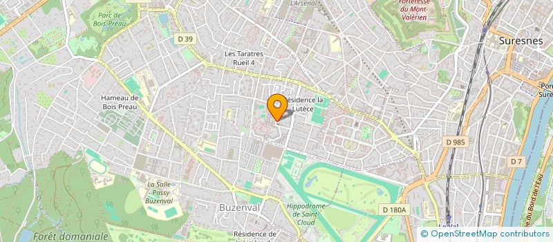 localisation de l'entreprise ARSIS à RUEIL-MALMAISON
