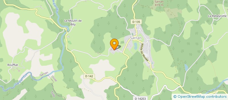 localisation de l'entreprise ARSIS  SARRAN