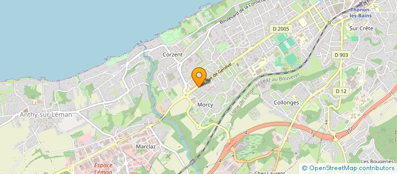 localisation de l'entreprise ARSLAN à THONON-LES-BAINS