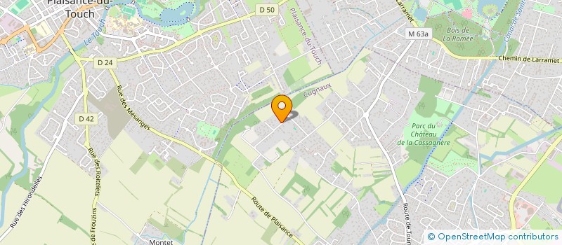 localisation de l'entreprise ARSLAN  CUGNAUX