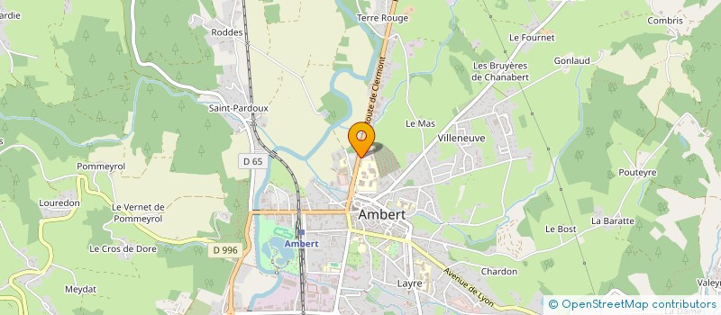 localisation de l'entreprise ARSLAN  AMBERT