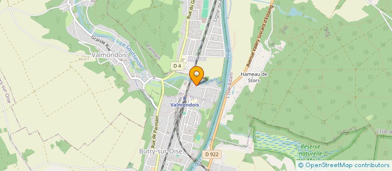 localisation de l'entreprise ARSLAN AILESI  VALMONDOIS