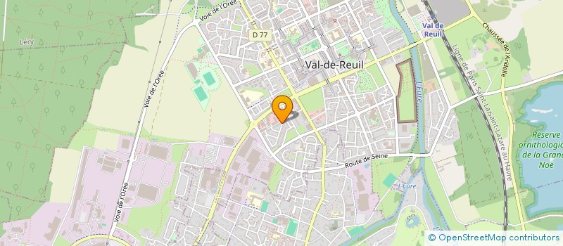 localisation de l'entreprise ARSLAN TP  EVRY-COURCOURONNES