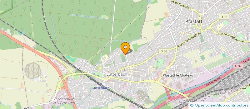 localisation de l'entreprise ARSLANS  LUTTERBACH