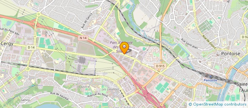 localisation de l'entreprise ARSM  OSNY