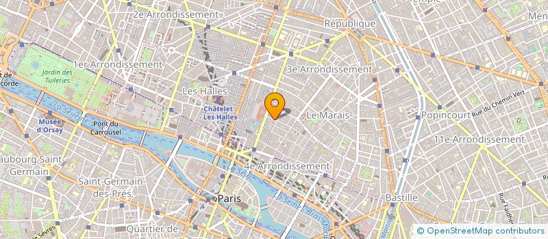 localisation de l'entreprise ARSMUNDI INVESTIGATIONS à PARIS