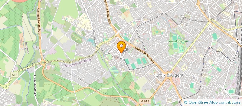 localisation de l'entreprise ARSNOVA à MONTPELLIER