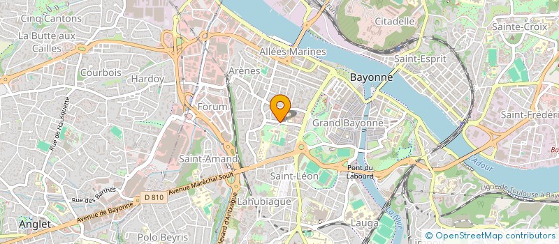 localisation de l'entreprise ARSO à BAYONNE