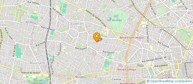 localisation de l'entreprise ARSO  BORDEAUX