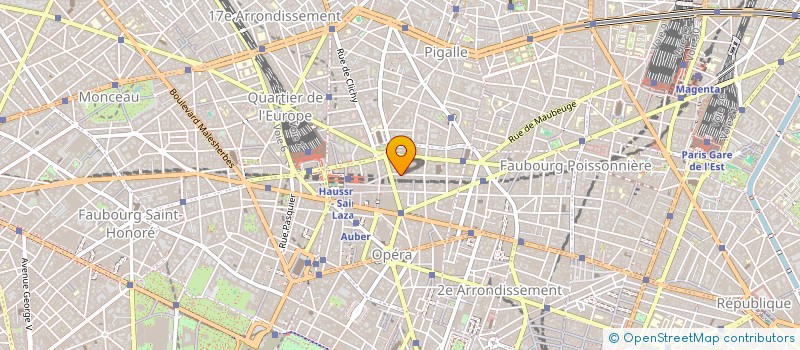 localisation de l'entreprise ARSO ATHS  PARIS