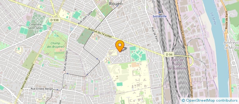 localisation de l'entreprise ARSON  SOTTEVILLE-LES-ROUEN