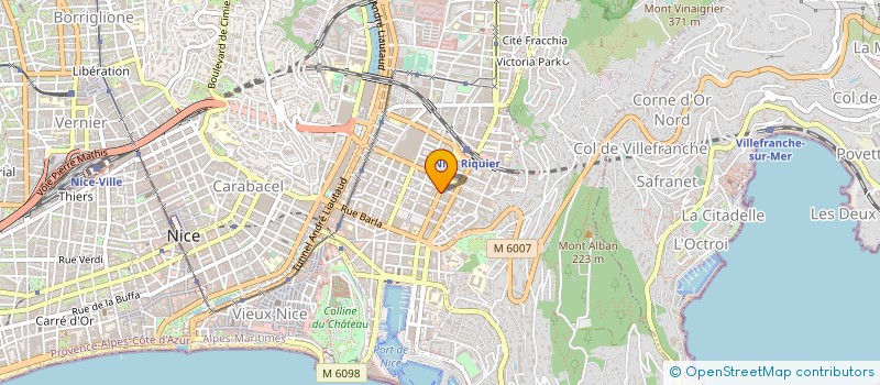 localisation de l'entreprise ARSON VIANDES à NICE