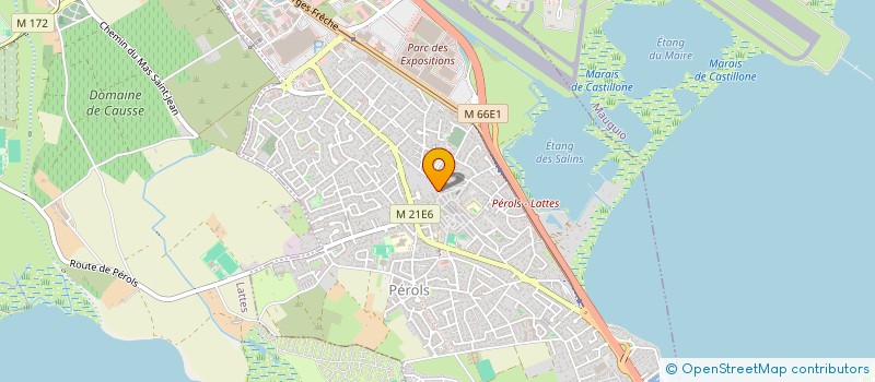 localisation de l'entreprise ARSOUILLE DISTRIBUTION à PEROLS