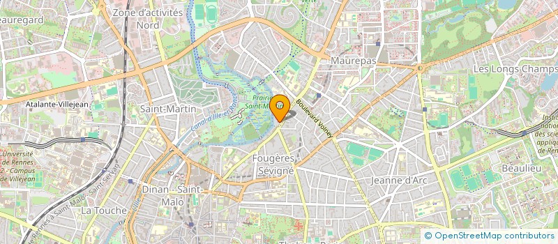 localisation de l'entreprise ARSOYA  RENNES