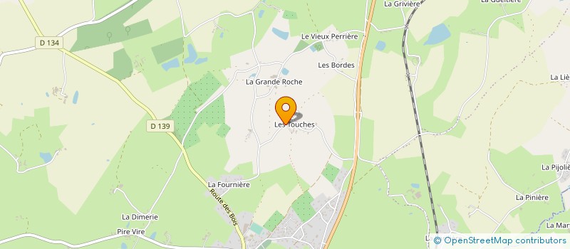 localisation de l'entreprise ARSPP  SAINT-PARDOUX-SOUTIERS