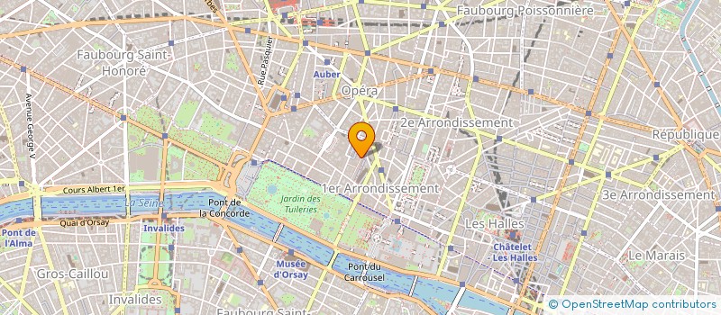 localisation de l'entreprise ARSV à PARIS