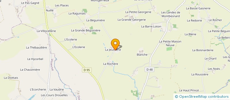 localisation de l'entreprise ARSYMA HOLDING  MOUTIERS