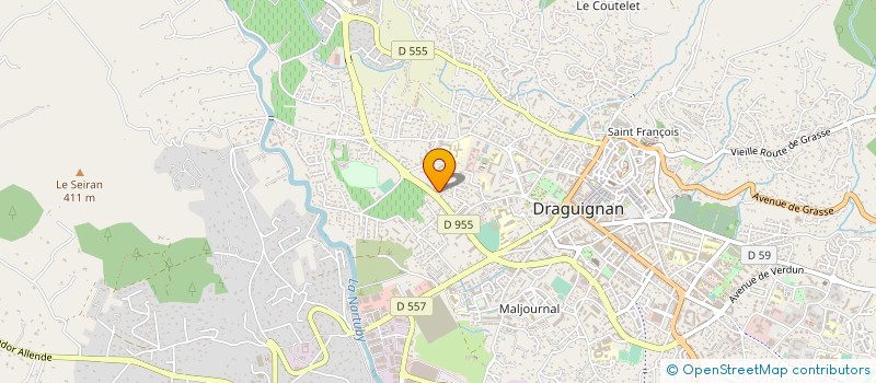 localisation de l'entreprise ART 2 SOI  DRAGUIGNAN