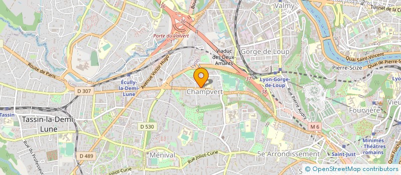 localisation de l'entreprise ART'27  LYON