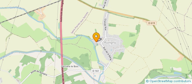 localisation de l'entreprise ART 3 COLOR  RUVIGNY