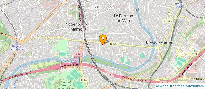 localisation de l'entreprise ART 3 MIX à LE PERREUX-SUR-MARNE