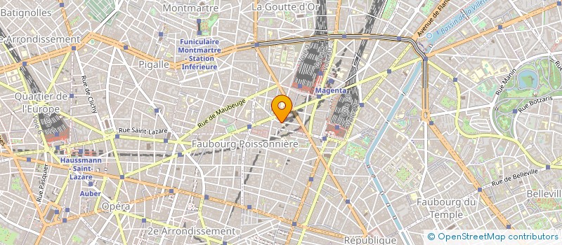 localisation de l'entreprise ART à PARIS