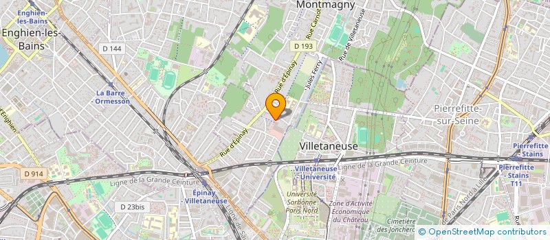 localisation de l'entreprise ART  MONTMAGNY