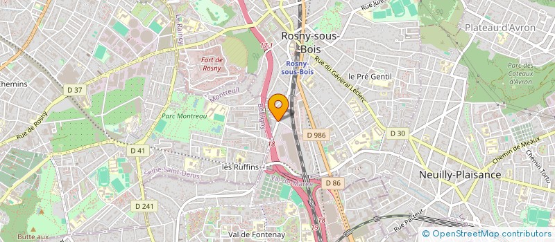 localisation de l'entreprise ART  CROISSY-BEAUBOURG