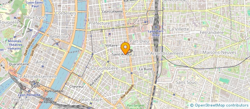 localisation de l'entreprise ART  LYON