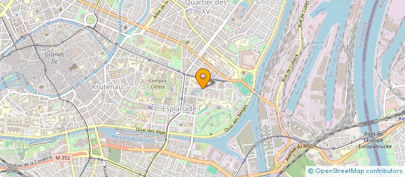 localisation de l'entreprise ART + à STRASBOURG