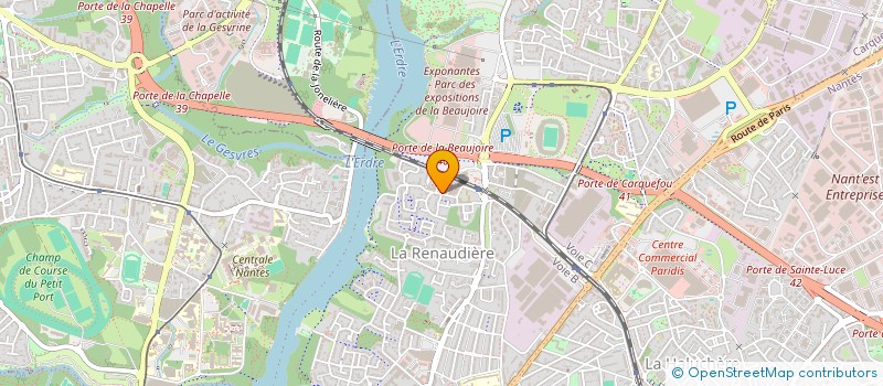 localisation de l'entreprise ART A CONTER à NANTES