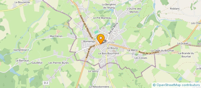 localisation de l'entreprise ART ACADEMY - ASSOCIATION LOI 1901 - DEDIEE AUX ARTS DE LA SCENE ET AU DEVELOPPEMENT PERSONNEL à AIGURANDE