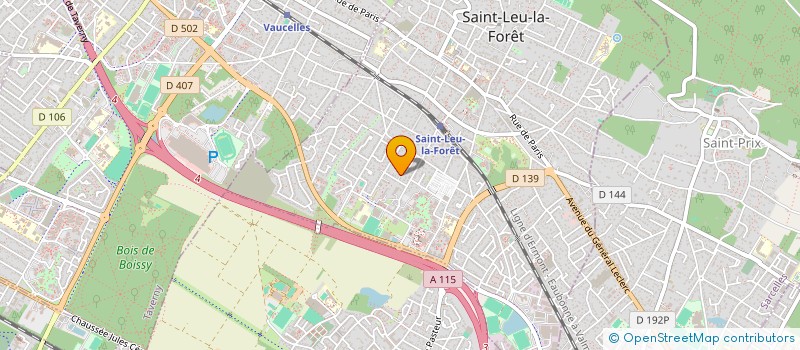 localisation de l'entreprise ART ACOUSTIQUE à LOUVRES