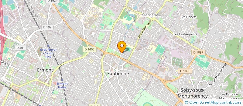 localisation de l'entreprise ART ACTUAL à EAUBONNE