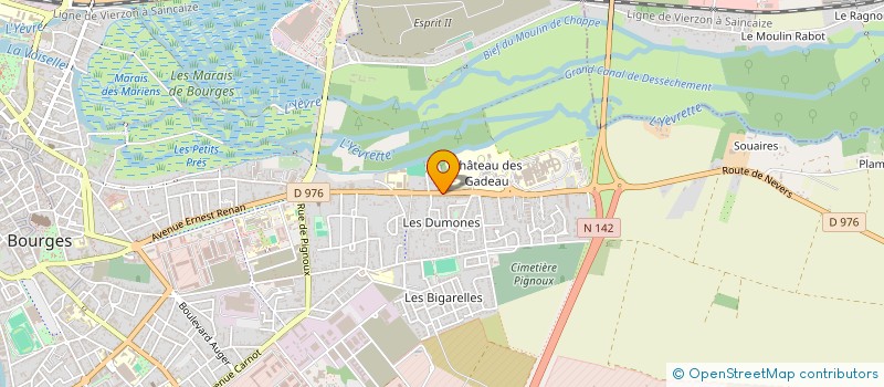 localisation de l'entreprise ART AND FLY à BOURGES