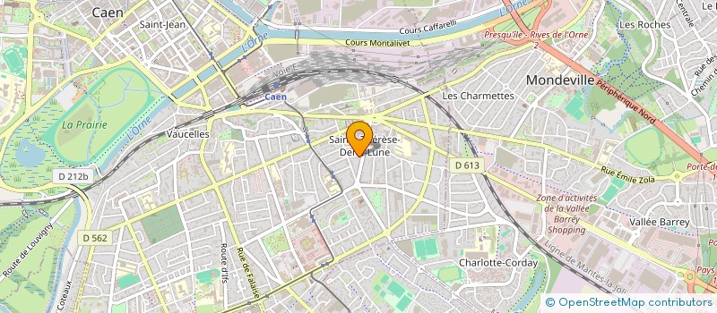 localisation de l'entreprise ART AND Y à CAEN